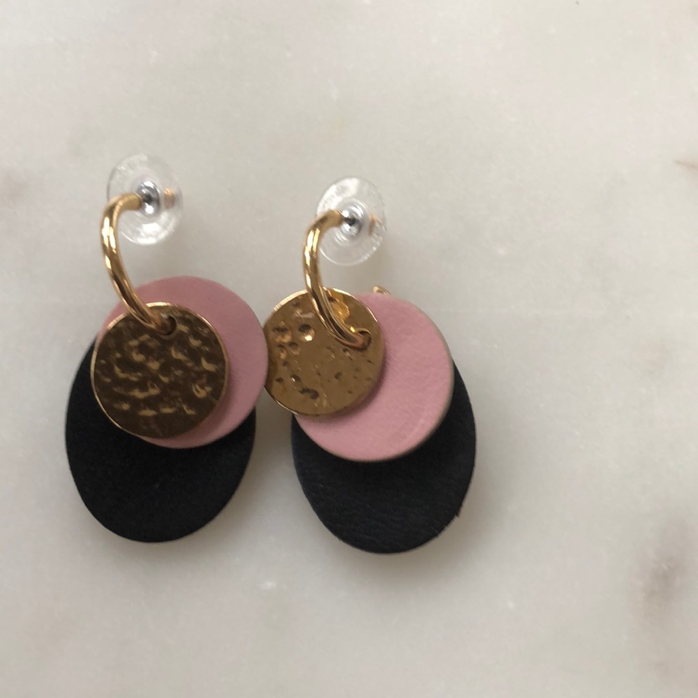 Color Pop Gold Earrings